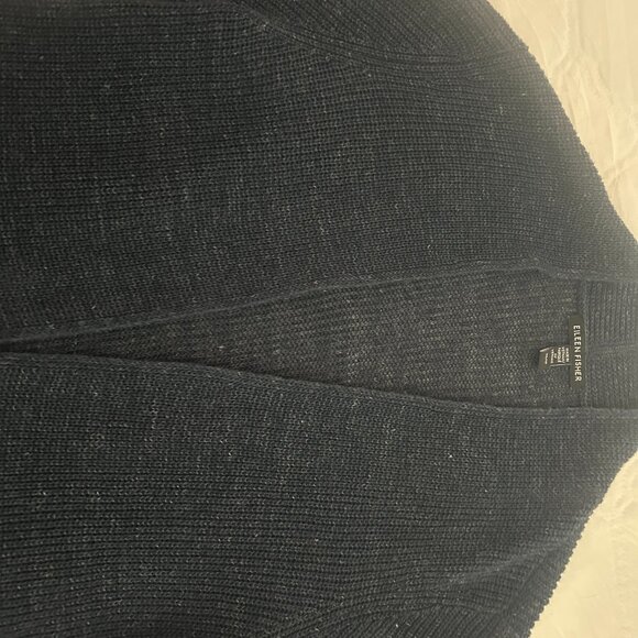 Eileen Fisher sweater coat - Picture 4 of 6